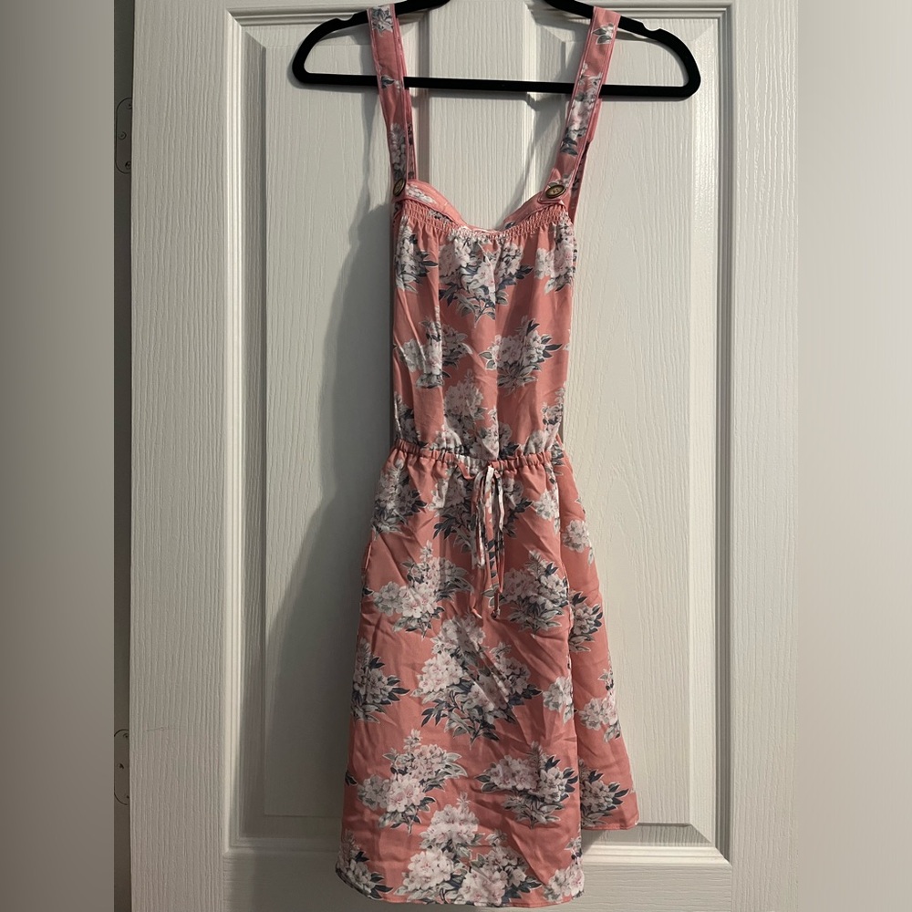 NWT - American Eagle Pink Floral Dress - Size 4